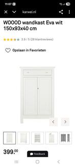 Woood kast eva, Ophalen, 50 tot 100 cm, Zo goed als nieuw, 150 tot 200 cm
