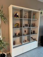 Moderne witte Boekenkast/vakkenkast, Kunststof, 200 cm of meer, 150 tot 200 cm, Ophalen of Verzenden