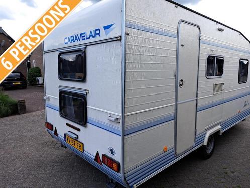 Caravelair Silver 436 LICHTGEWICHT 670KG, Voortent, Caravans en Kamperen, Caravans, Bedrijf, tot en met 6, 500 - 750 kg, Caravelair
