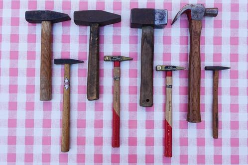 diverse (antieke) vintage hamers - v.a. 7,00, Verzamelen, Retro, Overige typen, Ophalen of Verzenden