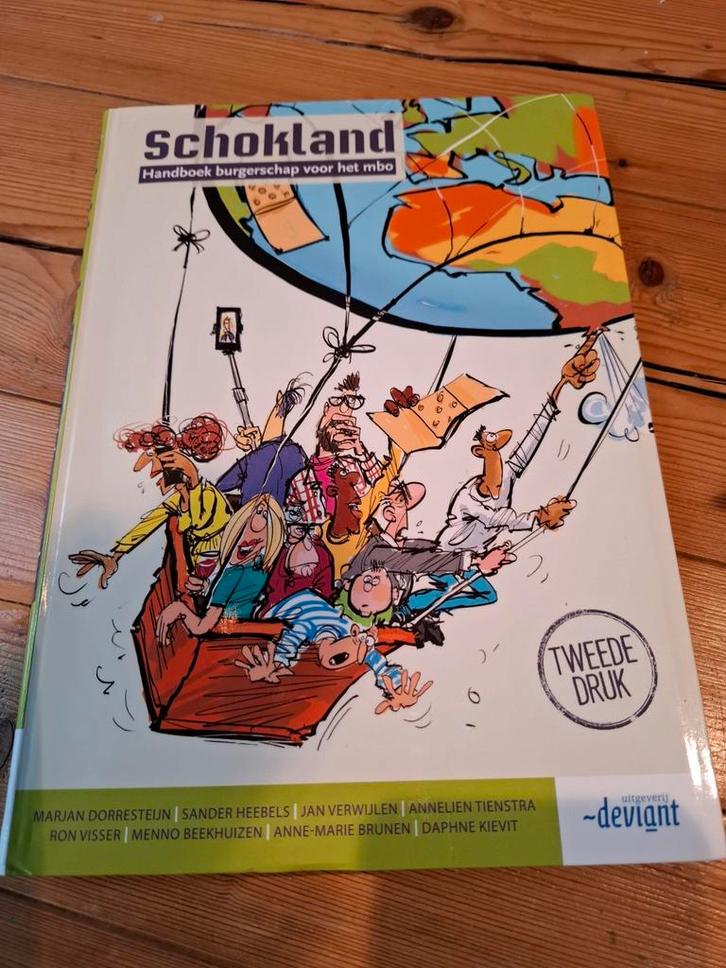 Schokland Handboek Burgerschap MBO, Boeken, Schoolboeken, Zo goed als nieuw, Maatschappijleer, Overige niveaus, Ophalen of Verzenden