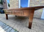 Salontafel in massief teakhout, Huis en Inrichting, Tafels | Salontafels, Ophalen, 100 tot 150 cm, 50 tot 75 cm, Koloniaal