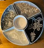 Riverdale Collectie Serveerschaal met Opzet Schalen, Porselein of Keramiek, Schaal, Rond, Ophalen of Verzenden