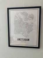 Wijck print met lijst Amsterdam nieuw, Huis en Inrichting, Ophalen of Verzenden, Zo goed als nieuw, Hout