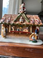 Villeroy & Boch Huisje met Kerstmannen, familie en lichtje, Diversen, Kerst, Ophalen, Zo goed als nieuw