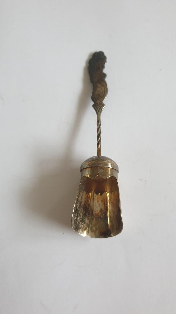 1106 zilveren 90 specerijschepje, Huis en Inrichting, Keuken | Bestek, Verzenden, Rvs of Chroom