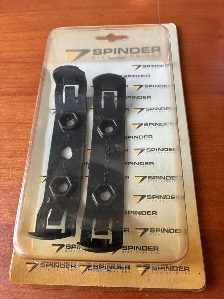 Kentekenplaathouders t.b.v. Spinder Hawk fietsdragers., Auto diversen, Fietsendragers, Nieuw, Trekhaakdrager, Verzenden