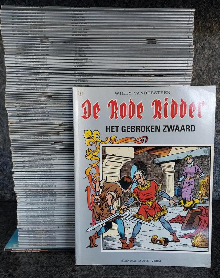 Strips De Rode Ridder, Boeken, Stripboeken, Zo goed als nieuw, Meerdere stripboeken, Ophalen of Verzenden
