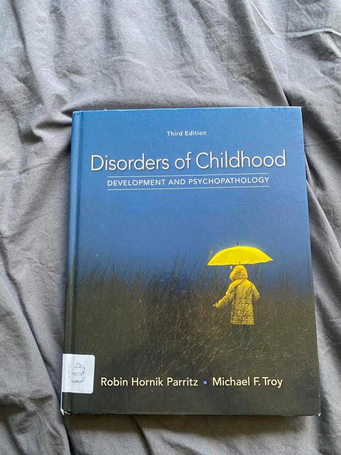 Disorders of Childhood, Parritz/Troy, Boeken, Studieboeken en Cursussen, Zo goed als nieuw, WO, Ophalen of Verzenden