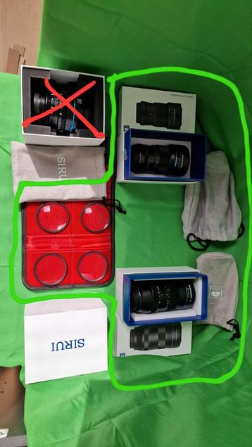 Sirui Anamorphic lenses and Diopters for sale beschikbaar voor biedingen