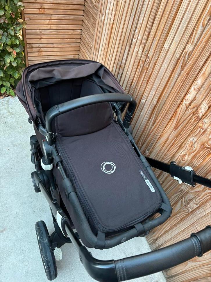 Bugaboo Buffalo Kinderwagen zwart, Kinderen en Baby's, Kinderwagens en Combinaties, Gebruikt, Combiwagen, Bugaboo, Duowagen, Luchtbanden