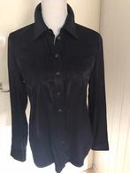 Donker blauwe winter blouse Claudia Strater maat 36, Verzenden, Zo goed als nieuw, Maat 36 (S), Blauw