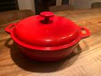 Gietijzeren braadpan - Rood, Ophalen, Gebruikt, Koekenpan of Braadpan, Gietijzer