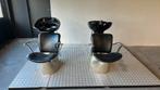2 kappersstoelen met wasbak en kraan, Huis en Inrichting, Bureaus, Ophalen, Gebruikt