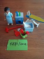 Playmobil 5217 schoonmaakster uit 2012, Kinderen en Baby's, Speelgoed | Playmobil, Ophalen of Verzenden, Zo goed als nieuw