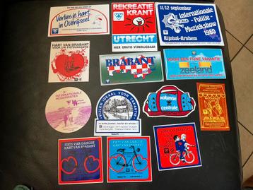 Stickers vvv beschikbaar voor biedingen