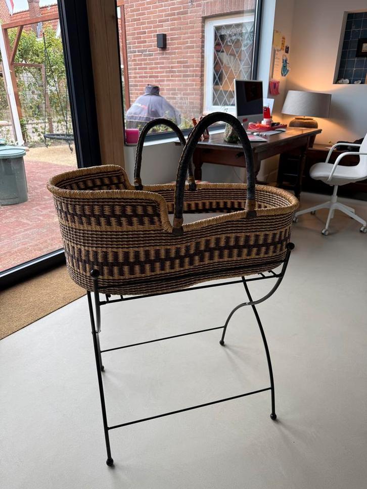 Moses basket/Mozesmandje Petit Filippe, Kinderen en Baby's, Babywiegjes en Ledikanten, Zo goed als nieuw, Wieg, Ophalen