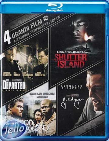 Blu-ray J. Edgar Shutter Island Blood Diamond & The Departed beschikbaar voor biedingen