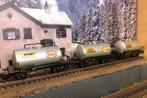 Märklin 4524 - 5 zweedse Esso ketel wagons SJ, Hobby en Vrije tijd, Modeltreinen | H0, Wisselstroom, Gebruikt, Verzenden, Wagon
