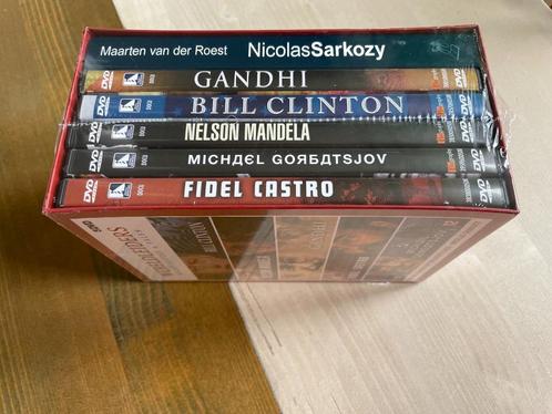 DVD Wereldleiders box, nog geseald., Cd's en Dvd's, Dvd's | Documentaire en Educatief, Nieuw in verpakking, Politiek of Geschiedenis