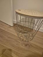 IKEA KVISTBRO opbergtafel – stijlvol & praktisch!, Minder dan 45 cm, Minder dan 55 cm, Metaal of Aluminium, Rond