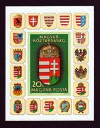 Hongarije, Staatswapen, Mi. blok 211 B (ongetand) postfris, Postzegels en Munten, Postzegels | Europa | Hongarije, Verzenden, Postfris