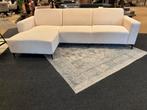 Hoekbank Beige ribstof 275x150 Direct/Leverbaar E-6009, 250 tot 300 cm, #Hoekbank#Loungebank#Ribstof#Beige#Stuntaanbieding, Hoekbank