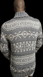 PME Legend katoenen gebreid vest met Noors motief (XL), Kleding | Heren, Truien en Vesten, ., Maat 56/58 (XL), Ophalen of Verzenden