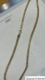 Goude koningsketting, Sieraden, Tassen en Uiterlijk, Kettingen, Ophalen of Verzenden, Nieuw, Goud