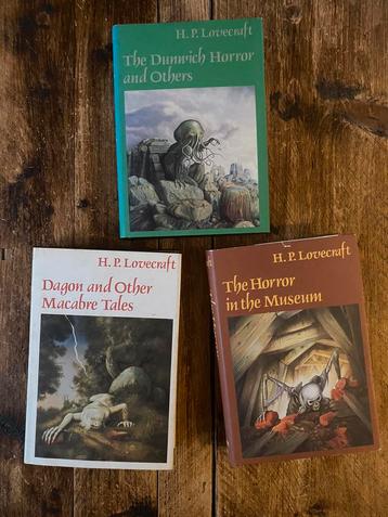 H.P. Lovecraft Arkham House Editions boeken beschikbaar voor biedingen