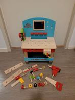 Houten werkbank "my first toolbench", Kinderen en Baby's, Speelgoed | Houten speelgoed, Overige typen, Ophalen of Verzenden, Zo goed als nieuw