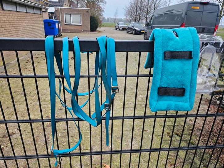 Biothane leidsels + mini tuig onderlegger, Dieren en Toebehoren, Paarden en Pony's | Hoofdstellen en Tuigage, Nieuw, Overige soorten
