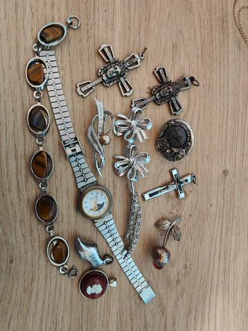 Nr 25. 13 delig sieraden lot beschikbaar voor biedingen