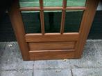 15-ruits hardhouten massieve binnendeur, 83x201,5 cm €250,00, Ophalen, Gebruikt
