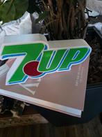Vintage 7up Lichtbak Reclamebord, Ophalen of Verzenden, Nieuw