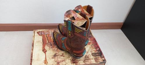 Gloednieuwe Old Gringo Cowboy Boots Te Koop - Maat 39 EU/8.5, Kleding | Dames, Schoenen, Nieuw, Hoge laarzen, Bruin, Ophalen of Verzenden