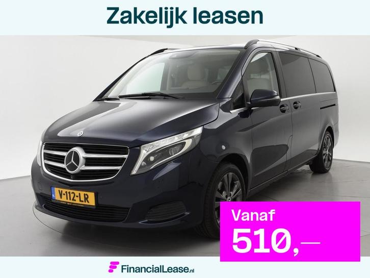 Mercedes-Benz V-klasse 250D E.C. + LEDER | BURMESTER | WP IN, Auto's, Bestelauto's, Bedrijf, Lease, Financial lease, 360° camera