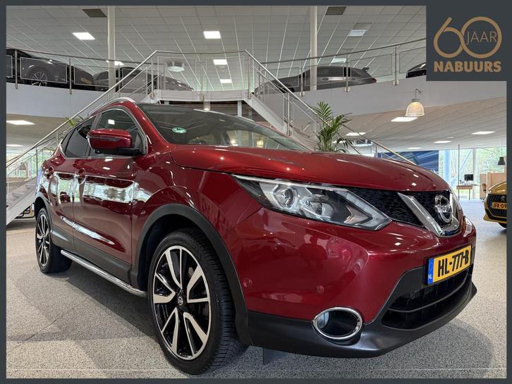 Nissan QASHQAI 1.2 Tekna automaat NL auto Dealer onderhouden, Auto's, Nissan, Bedrijf, Te koop, Qashqai, 360° camera, ABS, Achteruitrijcamera