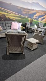 Loungeset wicker - Bel 0619472254 voor info, Tuin en Terras, Ophalen, Gebruikt