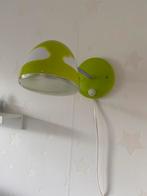 Wandlamp groen met wolkjes, led, met stekker, Ophalen, Zo goed als nieuw
