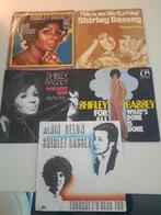 5x vinyl singels van Shirley Bassey, Cd's en Dvd's, Vinyl | Jazz en Blues, 1960 tot 1980, Overige formaten, Ophalen of Verzenden