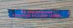 Scouting St. Jozef Leiden naambandje, Verzamelen, Ophalen of Verzenden, Gebruikt, Embleem, Speld of Insigne