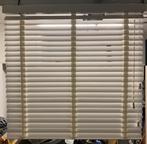 horizontale jaloezie hout 50 mm wit met ladderband, Huis en Inrichting, Stoffering | Gordijnen en Lamellen, Ophalen, Gebruikt