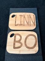 Borrelplank met naam naar keuze, Ophalen of Verzenden, Aa, Aa, Aa