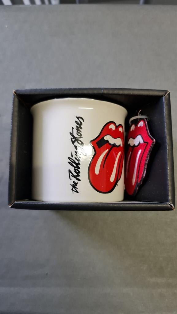 Rolling Stones mok en sleutelhanger, Ophalen of Verzenden, Nieuw, Overige typen