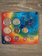 Spanje Euroset 2001 - Eerste Emissie nr 77, Postzegels en Munten, Munten | Europa | Euromunten, Ophalen of Verzenden, Spanje, Overige waardes