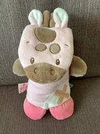 Nattou giraf? Knuffel velours met knispers spiegeltje 5 euro, Ophalen of Verzenden, Zo goed als nieuw, Overige typen