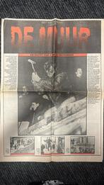 Berlijnse Muur Krant + artikelen & bijlage, Verzenden, Gelezen, Krant