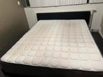 Gratis Boxspring, Gebruikt, Zwart, Tweepersoons, Ophalen of Verzenden