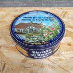 Vintage Danish butter cookies blik - Country-house, Ophalen of Verzenden, Gebruikt, Koek(jes), Overige merken